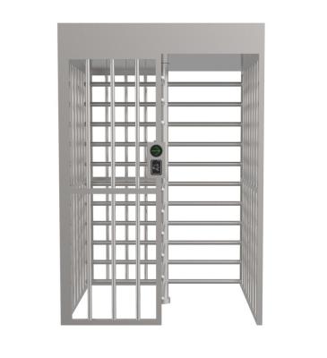 China Access Control High Security Stainless Steel Full Height Turnstile for sale