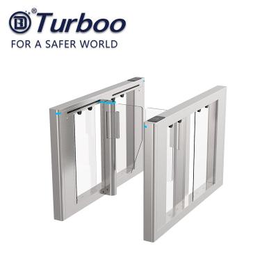 China 10MM Acrylic Office Security Gates Brushless Motor Automatic Intelligent  Systems for sale