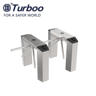 China Barreras de acero inoxidables baratas del trípode para la instalación magnética automática del torniquete del control de acceso en venta