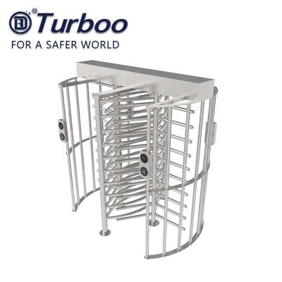China High Security Full Body Turnstile Access Control 304 Stainless Steel 5000000 Cycles for sale