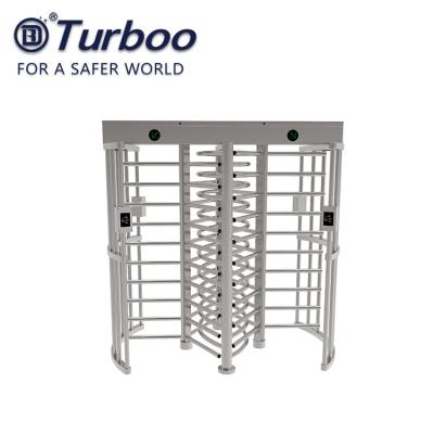 China RFID Facial Barcode Recognition Full Height Turnstile / SUS304 Full Height Gate 24V for sale