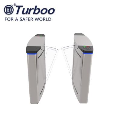 China Electroplated Security Scanner Stainless Steel Swing Gate 24V Driving Voltage for sale