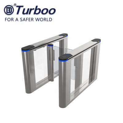 China Double Swing Turnstile Gate / Stainless Steel office building Turnstile For Transit Fare Collection for sale