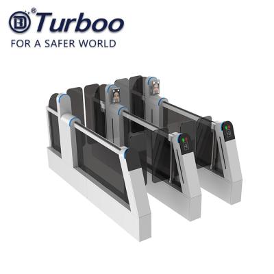 China Checkpoint Servo Brushless Motor Train Station Turnstile security systems for sale