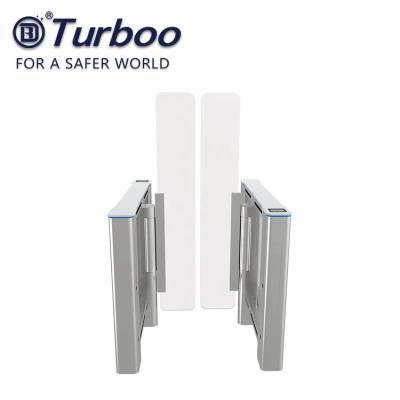 China Access Control Swing Turnstile Barrier Speed Gate High Security With Servo Motor for sale