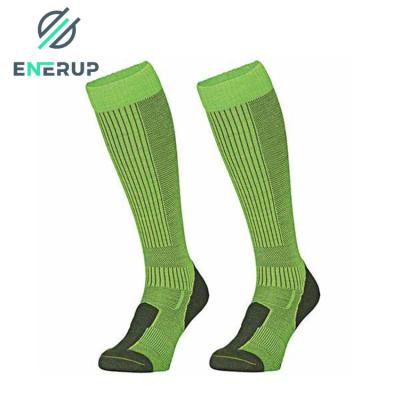 China Green Winter Thick Merino Wool Socks Anti Friction Running Socks for sale