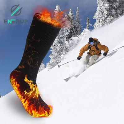 China Peúgas térmicas acrílicas exteriores Ski Snowboard Socks Breathable de lãs 93% à venda