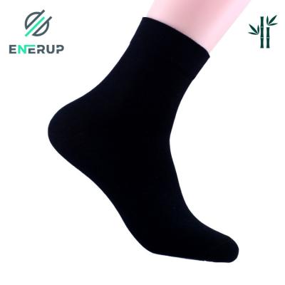 China Calcetines reforzados del talón del algodón de Enerup el 80% de los hombres de bambú de los calcetines en venta