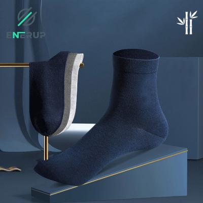 China Calcetines reforzados elásticos de S del talón y de Toe Men ' que abren costura plana en venta