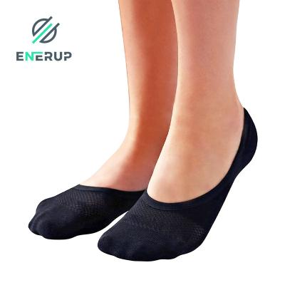 China Seamless Bamboo Thick Invisible Socks Ladies Invisible Shoe Socks for sale