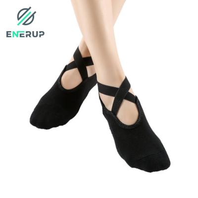 China Damping Athletic Grip Socks Non Slip Yoga Socks Full Fingers for sale