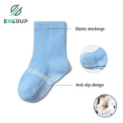 China Cute Newborn Baby Cotton Socks Enerup Childrens Seamless Socks for sale