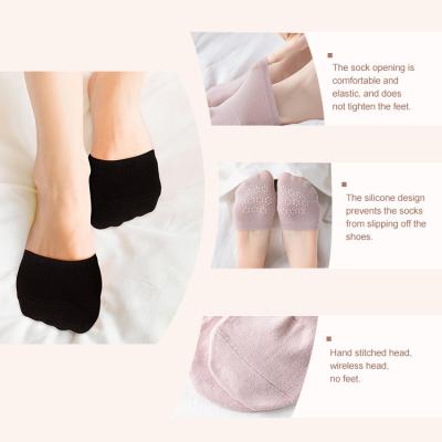 China Non Skid Womens Toe Cover Socks That Only Cover Your Toes for sale