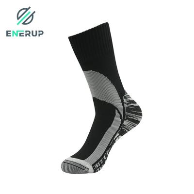 China Seamless Waterproof Running Socks Breathable Black Cycling Socks for sale
