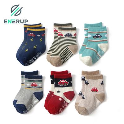 China Boys Toddler Non Slip Socks Cartoon Children'S Socks Without Seams for sale