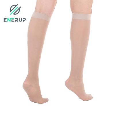 China Medium Support Knee Highs 20mmHg Womens Compression Stockings for sale