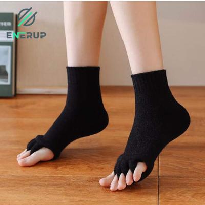 China Elastane 90% Cotton Foot Alignment Socks For Plantar Fasciitis for sale