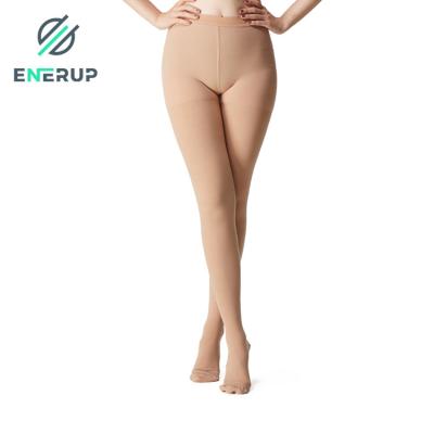 China 30mmHg Sheer To Waist Support Hose Womens Compression Stockings for sale
