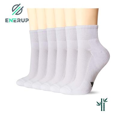 China White 2XL Cotton Diabetic Crew Socks Men'S Non Binding Cotton Socks for sale