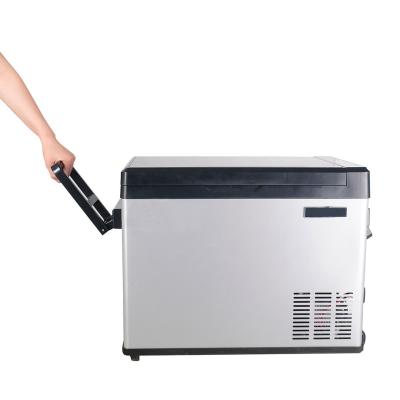 China Microcomputer Control Small Travel Fridge , 12 Volt Portable Coolers For Cars for sale