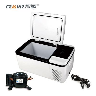 China Digital Thermostat Car Mini Cooler Fridge , 12 Volt Refrigerator Freezer for sale