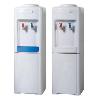 China Compressor hot cold water cooler with storage cabinet by ABS and cold rolled steel for sale