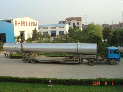 China Abb / Siemens Motor Hot Air Industrial Dryer Machine , Rotary Barrel Drying Line à venda