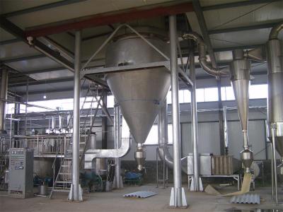 China Secador de espray industrial inoxidable de la sustancia química 1000kg/h del acero en venta