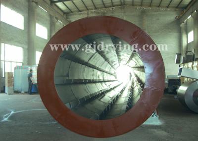 China 6r/min Natural Gas Heating Rotary Gypsum Dryer for sale