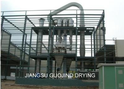 China Wood Sawdust Pulse Air Flow Dryer 35M2 With Coal Heating for sale