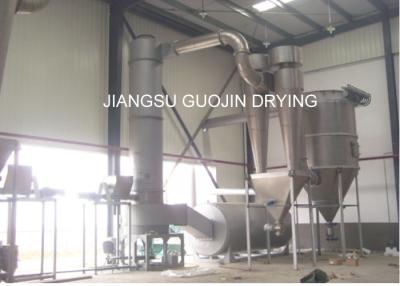 China Processamento de plástico Secador contínuo de alta velocidade de resina de PVC rotativo à venda