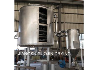 China 6 Layer 26.3M2 Continuous Rotary Disc Dryer 4KW For Coconut Powder for sale