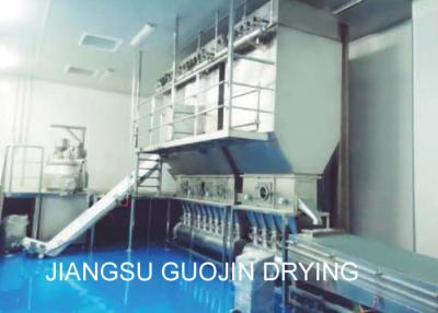 China HFBD Horizontal Continuous GMP Fluidized Bed Dryer for sale