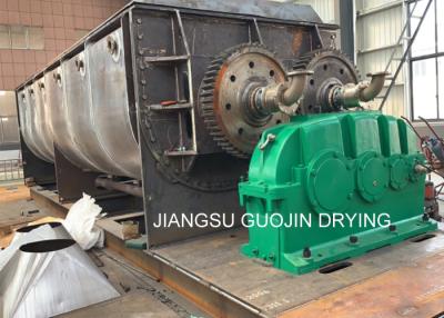 China Sewage Industry Double Shaft Vacuum Hollow Paddle Dryer for sale