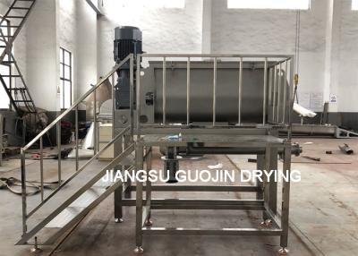China Dry Powder Spiral Mixer Ribbon Blender Industrial 1000L for sale