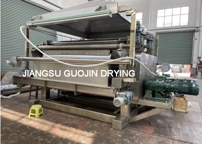 China Professional Industrial Scraper Double Drum Dryer For Active Dry Yeast for sale