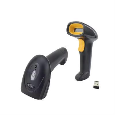 China Portable Handheld Barcode Scanner Bluetooth 4.2 Long Distance Wireless Barcoding Reader for sale