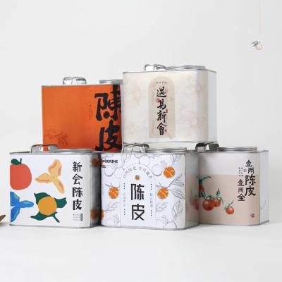 China Wholesale Customized High Quality Packaging Can Tea Iron Can 120g Sealed Can Storage Tank Empty Box Gift Packing Box for sale