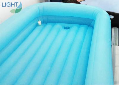 China Width 65cm Portable Blow Up Bathtub With Electric Pump Maximum Load 200kg for sale