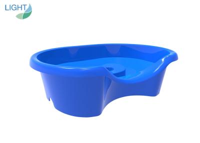 China Blue Folding Household Plastic Shampoo Bowl home hair washing station for sale