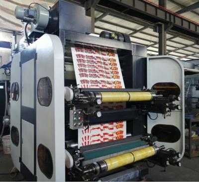 Китай HJ-800 Flexographic Printing Machine 750mm 800mm Width 280-1200mm продается