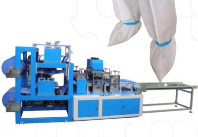 China PP Disposable Surgical Gown Making Machine SMS , Non Woven Boot Cover Making Machine for sale