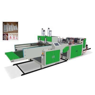 China Automatic High Speed Medicine Paper Bag Making Machine Heat Sealing Heat Cutting for sale
