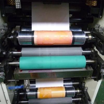 China 4 Farb-Rollen-Flexo-Etikettendruckmaschine 320mm 80m/Min zu verkaufen