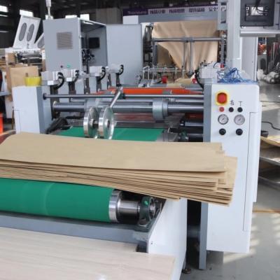 China 4 Color Square Bottom Paper Bag Machine 50HZ , Cement Paper Bag Making Machine for sale