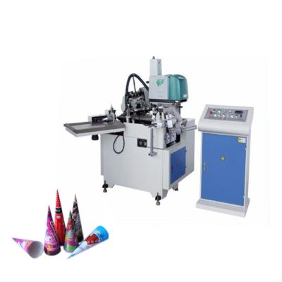 China Ice Cream Cup Paper Cone Sleeve Making Machine 80pcs / Min Fully Automatic for sale