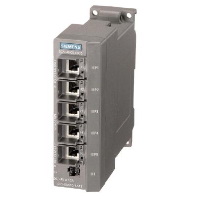 China 6GK5005-0BA10-1AA3 100% Original Siemens IE Entry Level Switch Non Managed SCALANCE for sale