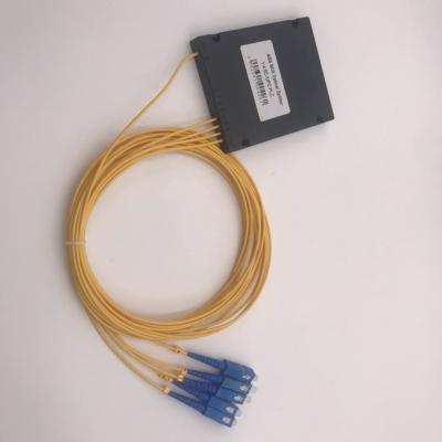 China ABS 1X4-PLC SC/UPC  ABS Box Type PLC Fiber Optic Splitter for sale