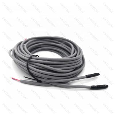 China IP68 Waterproof Negative Temperature Coefficient Thermistor Sensor 10kΩ 3435K With Epoxy Probe for sale