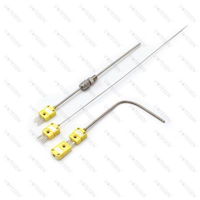 China 4-20mA High Temperature Thermocouple K Type Probe Sensors Stainless Steel for sale